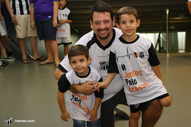 [07-11-2017] Ceará x Guarani - Ação Caixa Kids - 14