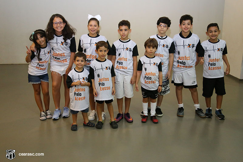 [07-11-2017] Ceará x Guarani - Ação Caixa Kids - 20