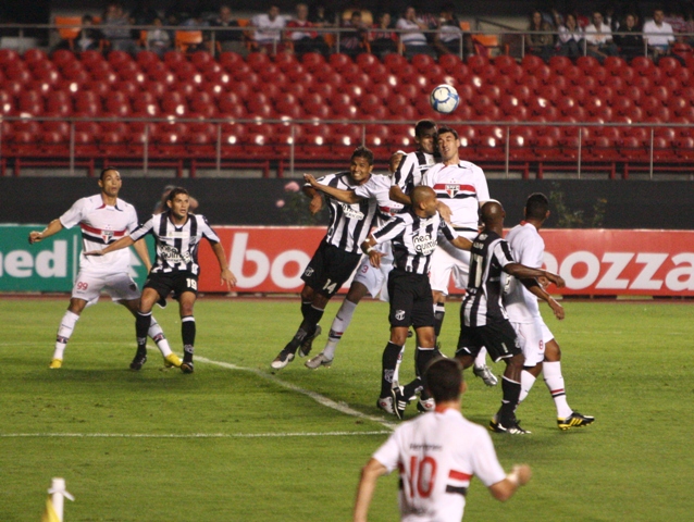 São Paulo 2 x 1 Ceará - 31/07 às 18h30 - Morumbi - 10