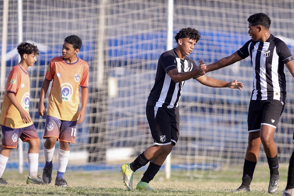 Sub-13: Ceará goleia Anjos do Céu por 8 a 0 pela penúltima rodada do Campeonato Cearense