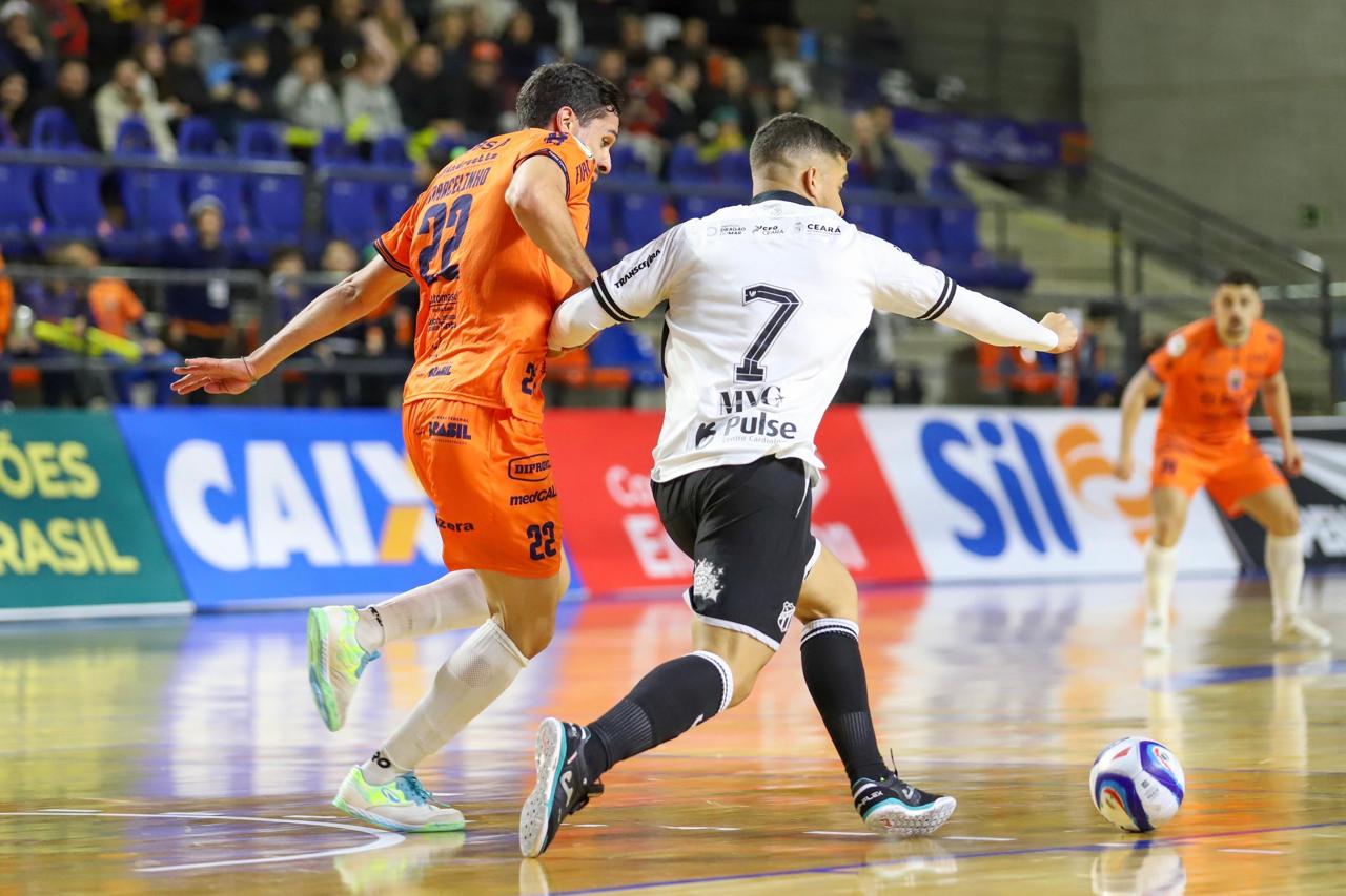 Futsal: Jogando no Rio Grande do Sul, Ceará empata por 3 a 3 com o Passo Fundo pelo Campeonato Brasileiro