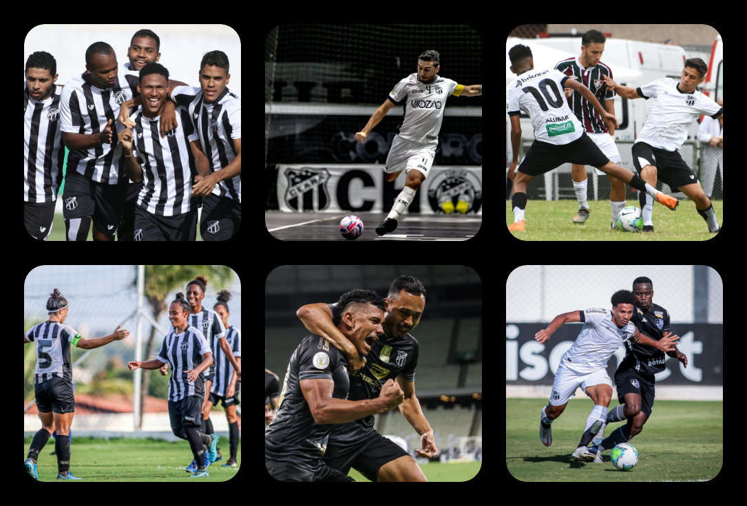 Semana intensa: Ceará terá nove jogos, em seis modalidades distintas