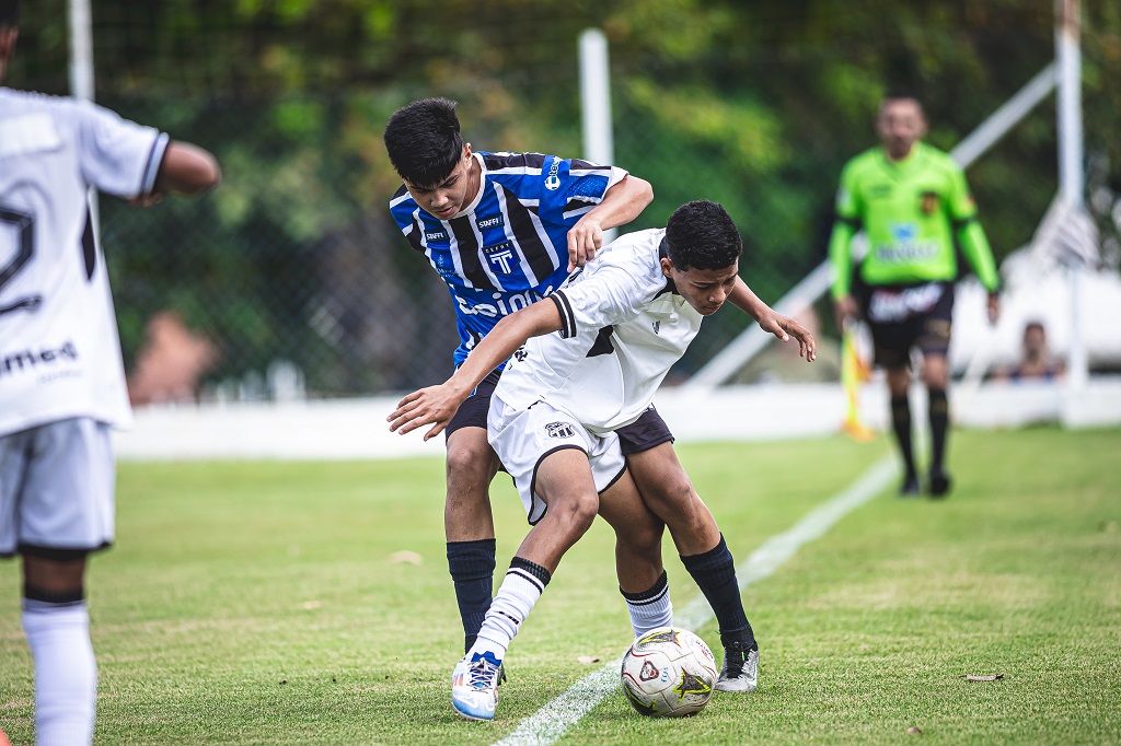 Sub-14: Pela Supercopa Seromo, Ceará e Tirol empatam por 1 a 1