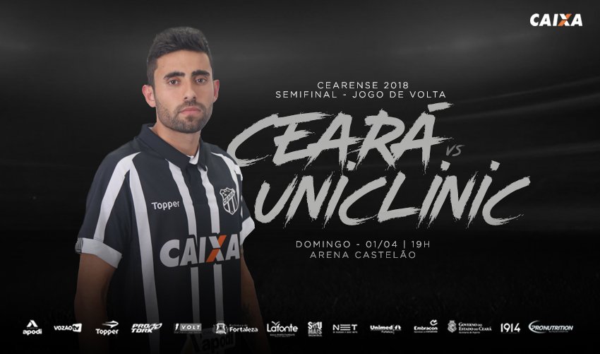 Estadual: Pelo 2º jogo da semifinal, Ceará e Uniclinic se enfrentam neste domingo