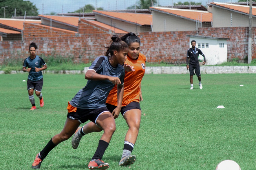 Futebol Feminino: Meninas do Vozão fazem segundo treino da semana
