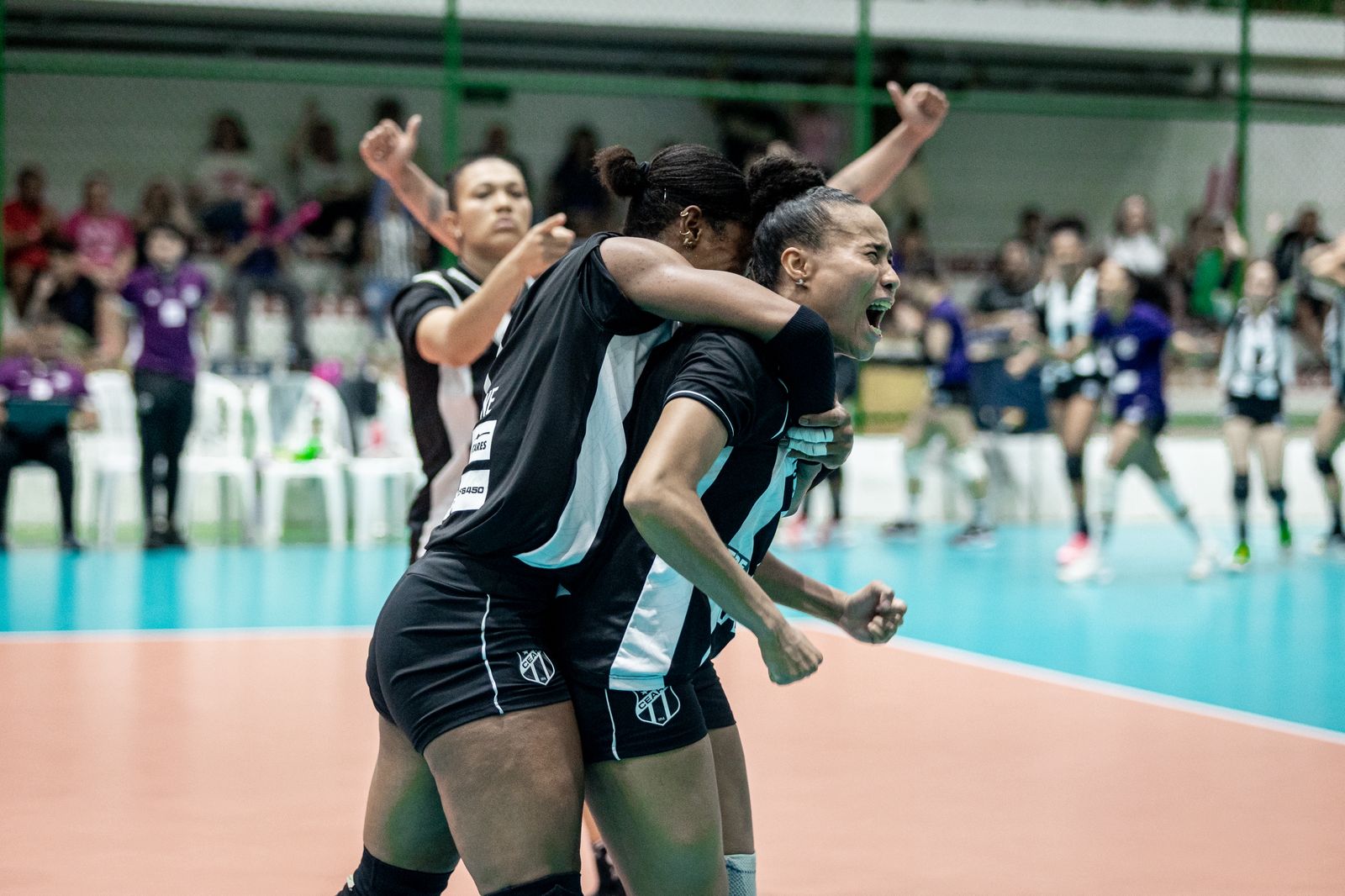 Vôlei: Com apoio da Nação, Ceará bate Flamengo e conquista segunda vitória na Superliga B