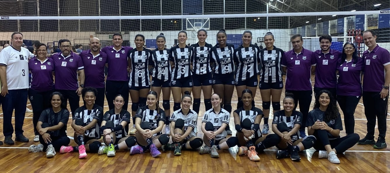Vôlei: Ceará vence Unifor por 2 sets a 0 e larga em vantagem na final do Campeonato Cearense