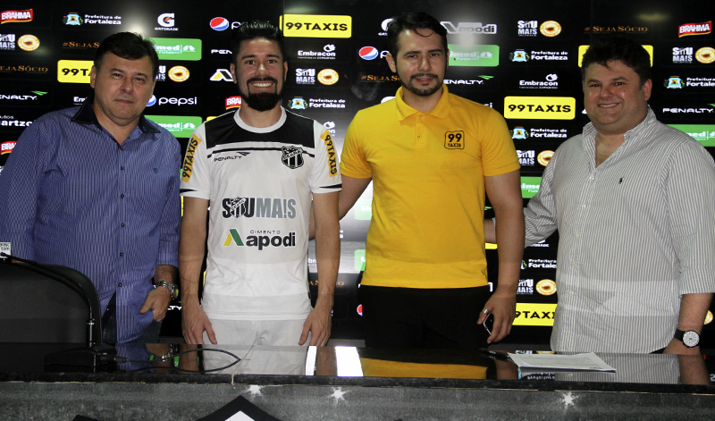 CearáSC e 99Taxis firmam parceria até o fim de 2015