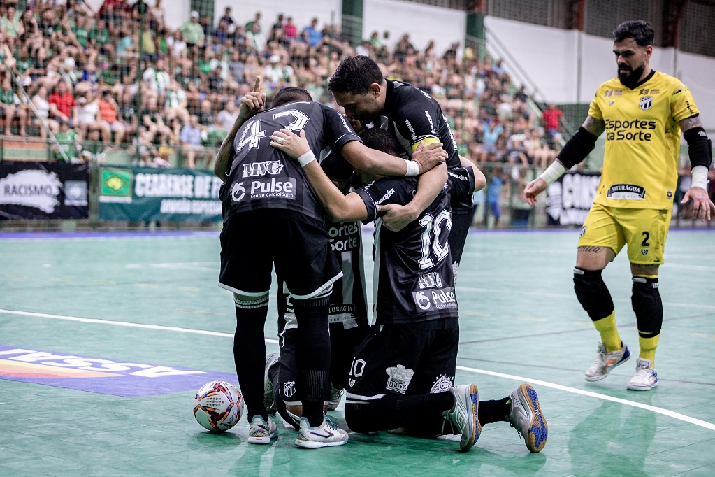 Futsal: Nas oitavas do Campeonato Brasileiro, Ceará enfrentará o Vasco/RJ