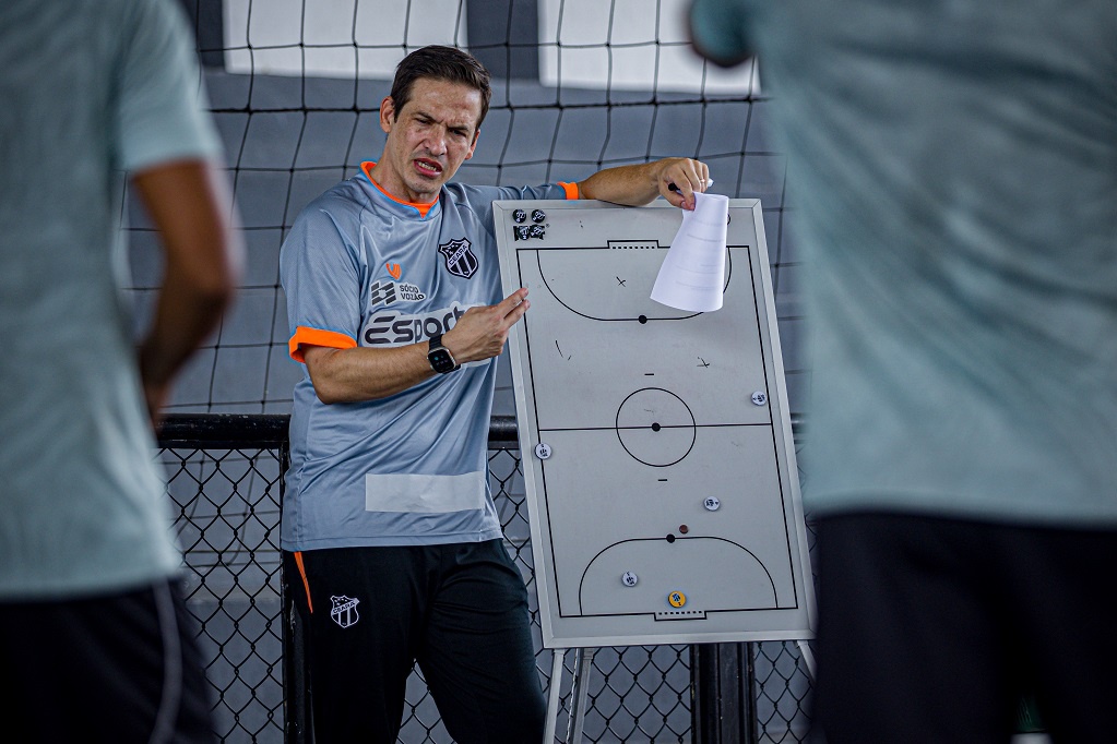 Futsal: Já sob o comando de Daniel Sena, Ceará finaliza preparação para estreia no Campeonato Brasileiro