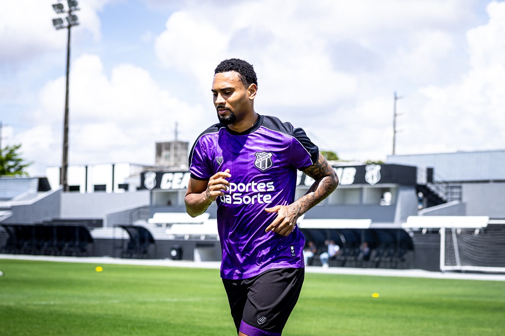 Último reforço do Ceará para a disputa do Estadual, Wendel Silva se apresenta em Porangabuçu e inicia treinamentos com o elenco