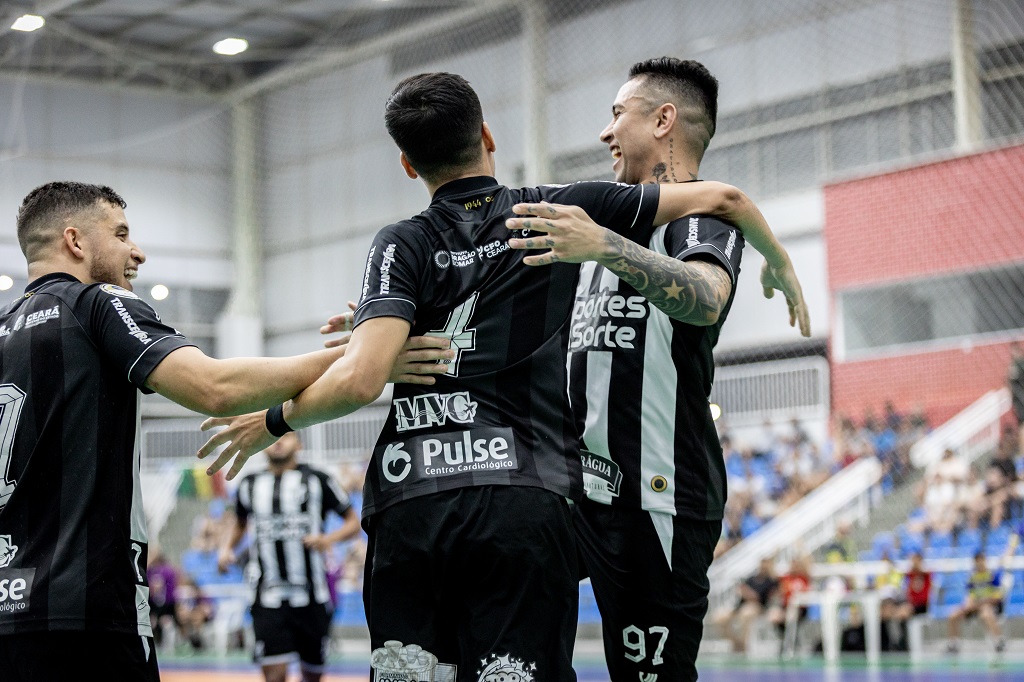 Futsal: Ceará enfrenta o Vasco no primeiro jogo das oitavas de final do Campeonato Brasileiro