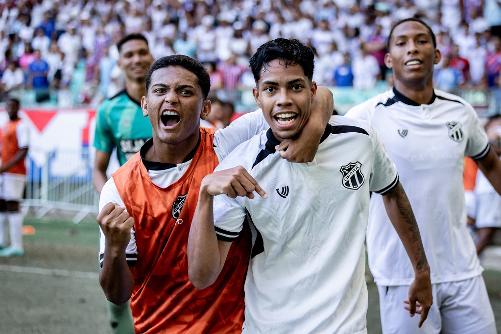 Ceará vence o Bahia por 2 a 0 e conquista o título inédito da Copa do Nordeste Sub-20