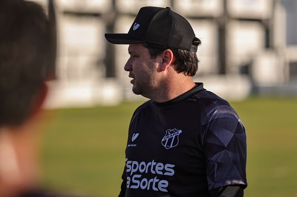 Daniel Paulista comanda último treinamento alvinegro para duelo com o América/MG e Ceará está pronto para a partida