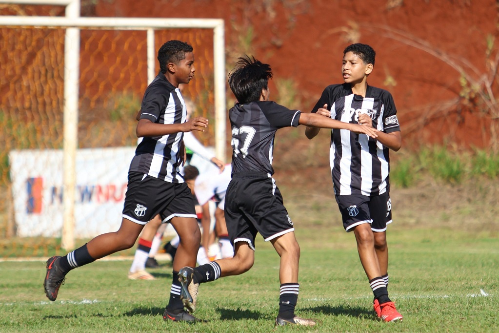 Sub-12: Ceará vence Botafogo/SP por 1 a 0 e se classifica à semifinal da Alcans Cup