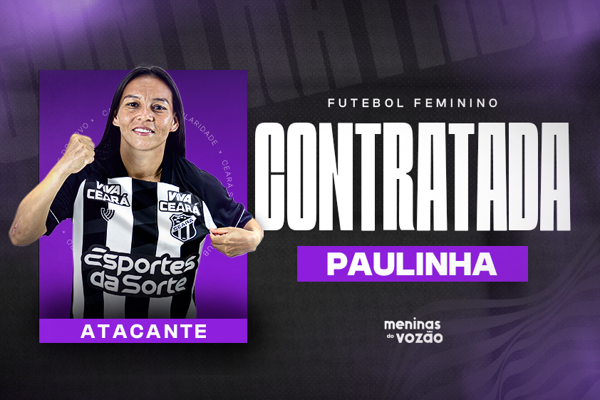 Fut. Feminino: Campeã em 2024, Paulinha retorna ao Ceará para a disputa do Campeonato Cearense