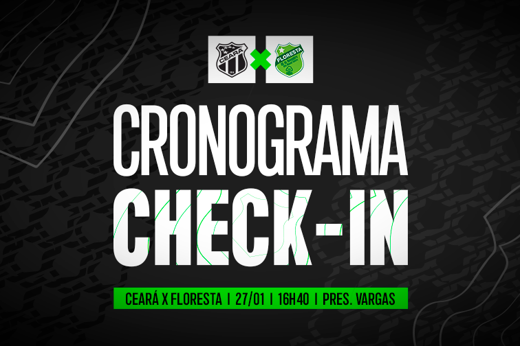 Sócio Vozão: Ceará inicia check-ins para primeiro jogo de 2024 como mandante