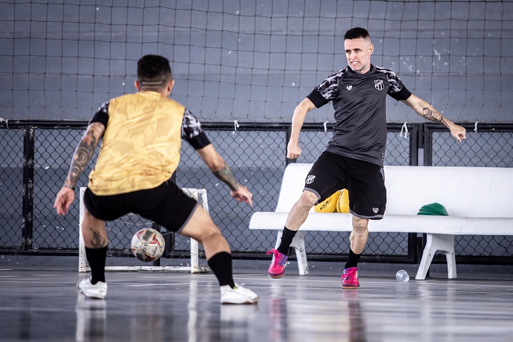 Futsal: Ceará realiza primeiro trabalho com bola da semana e segue trabalhos de preparação para próximo jogo do Estadual
