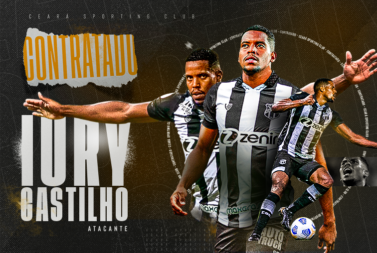 Contratação: Iury Castilho é o novo atacante do Time do Povo