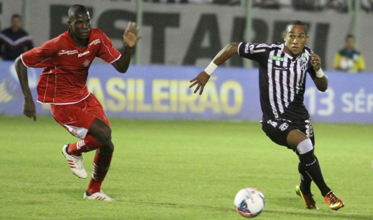 Ceará sofre virada, mas reage no fim e empata com o Boa Esporte