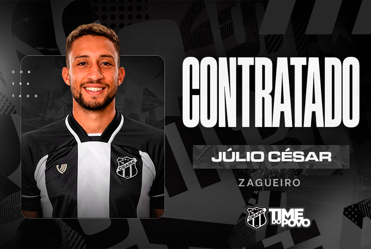 Contratação: Júlio César é o novo reforço do setor defensivo alvinegro