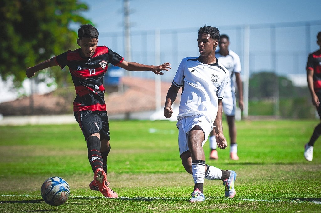 Base: Na Cidade Vozão, Ceará vence jogos pela Liga Ceará no sub-14 e sub-12