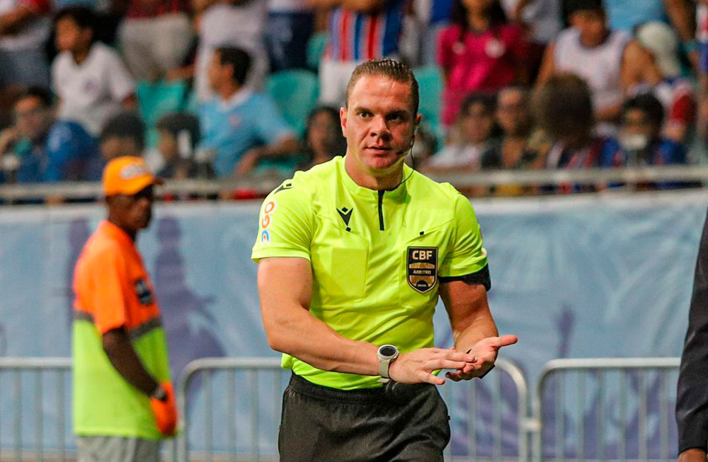 Camp. Brasileiro: Gustavo Ervino Bauermann, de Santa Catarina, apita Ceará x Sport pela 9ª rodada