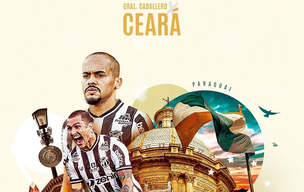 CONMEBOL Sudamericana: Em Assunção/PAR,  Ceará enfrenta o General Caballero, pela terceira rodada da fase de grupos