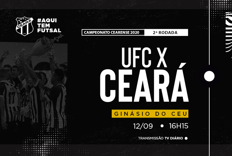 Futsal Adulto: Jogando fora de casa, Ceará enfrenta a equipe da UFC, pela segunda rodada do estadual