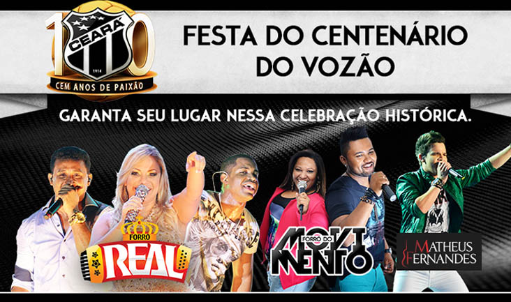 Ceará vai realizar grande festa na véspera do aniversário alvinegro