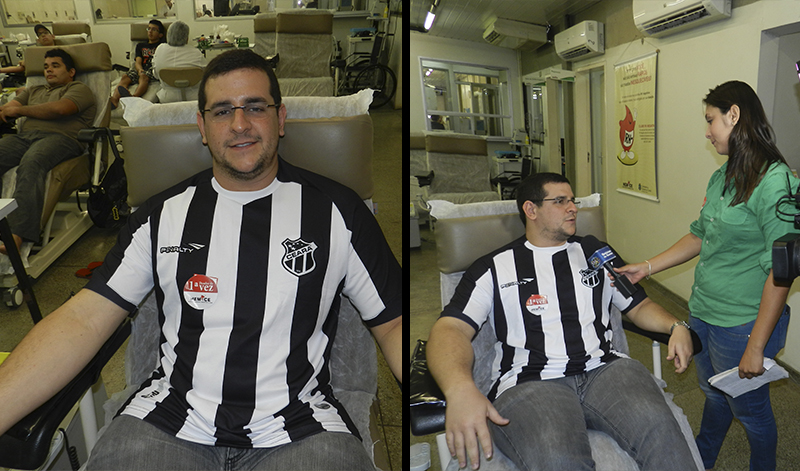 Hemoce lança campanha de doação para a Copa do Mundo e alvinegros apoiam