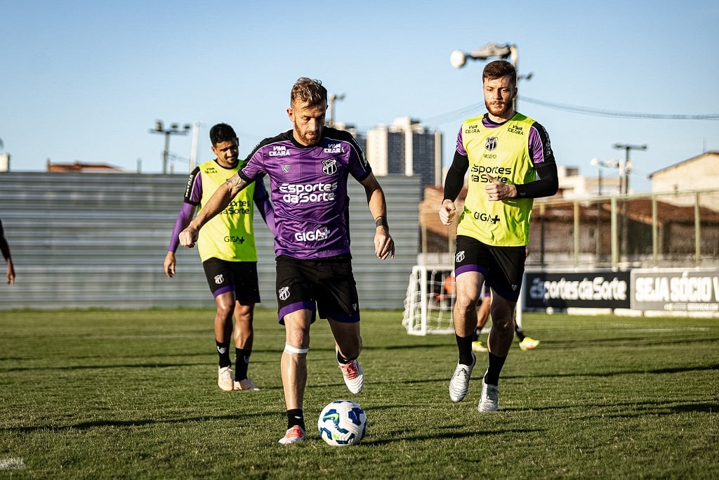 Ceará se reapresenta e inicia trabalhos de preparação para duelo com o Atlético/MG