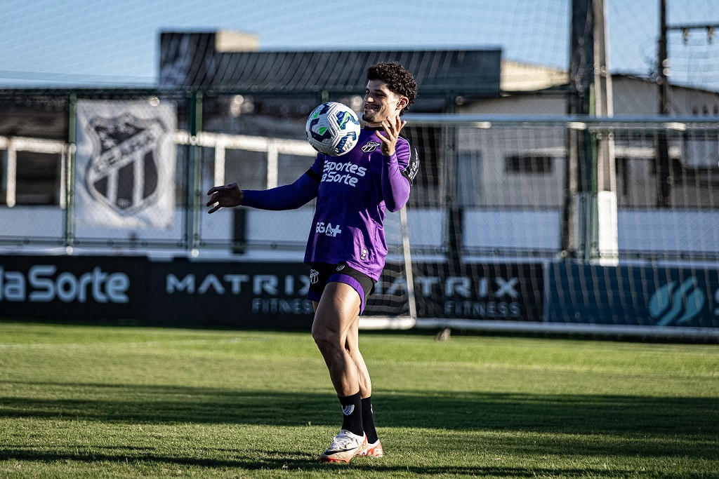 Ceará fecha o segundo dia de treinamentos para confronto com o Atlético/MG