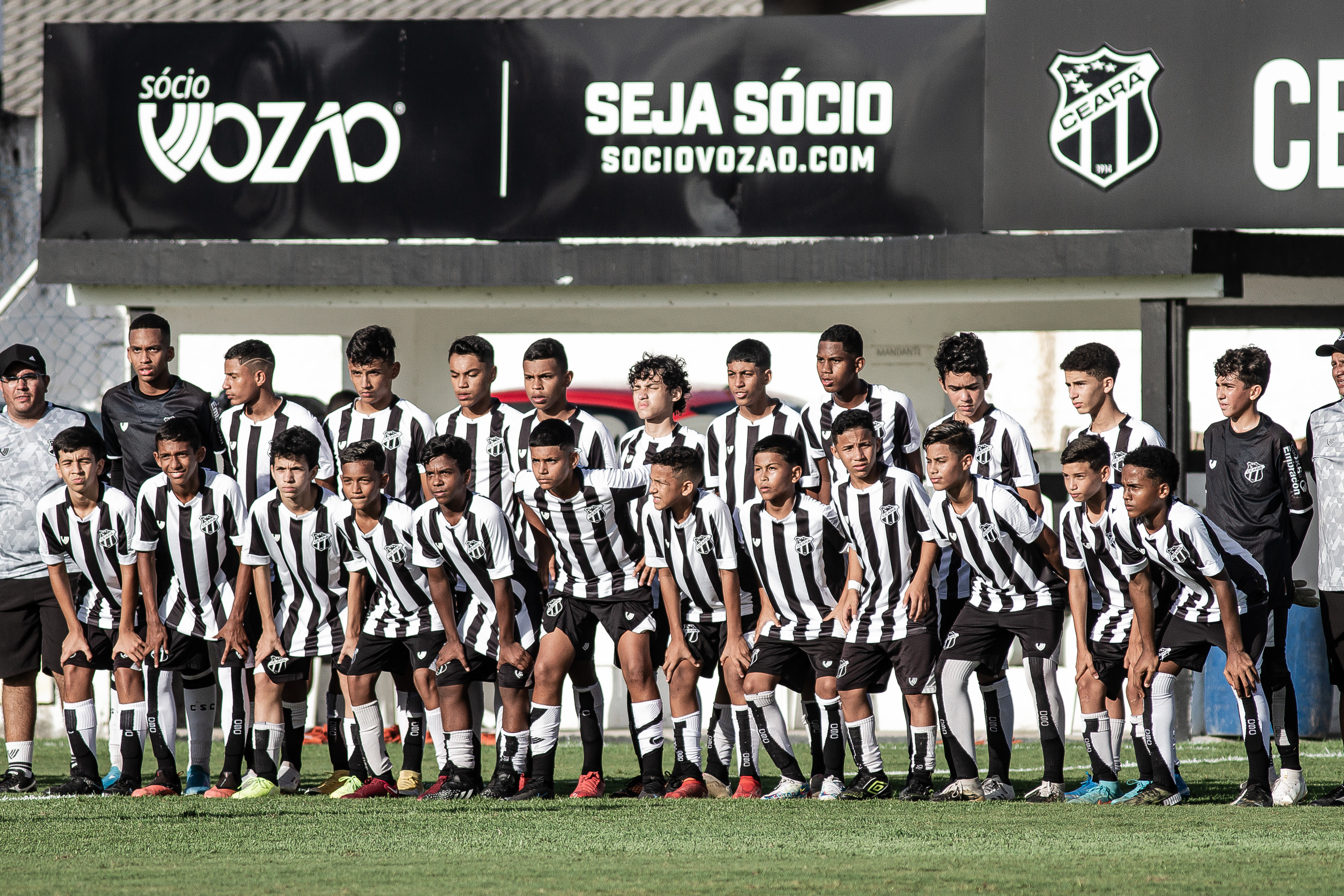 Ceará pode avançar de maneira invicta na primeira fase da Copa Seromo em duas categorias