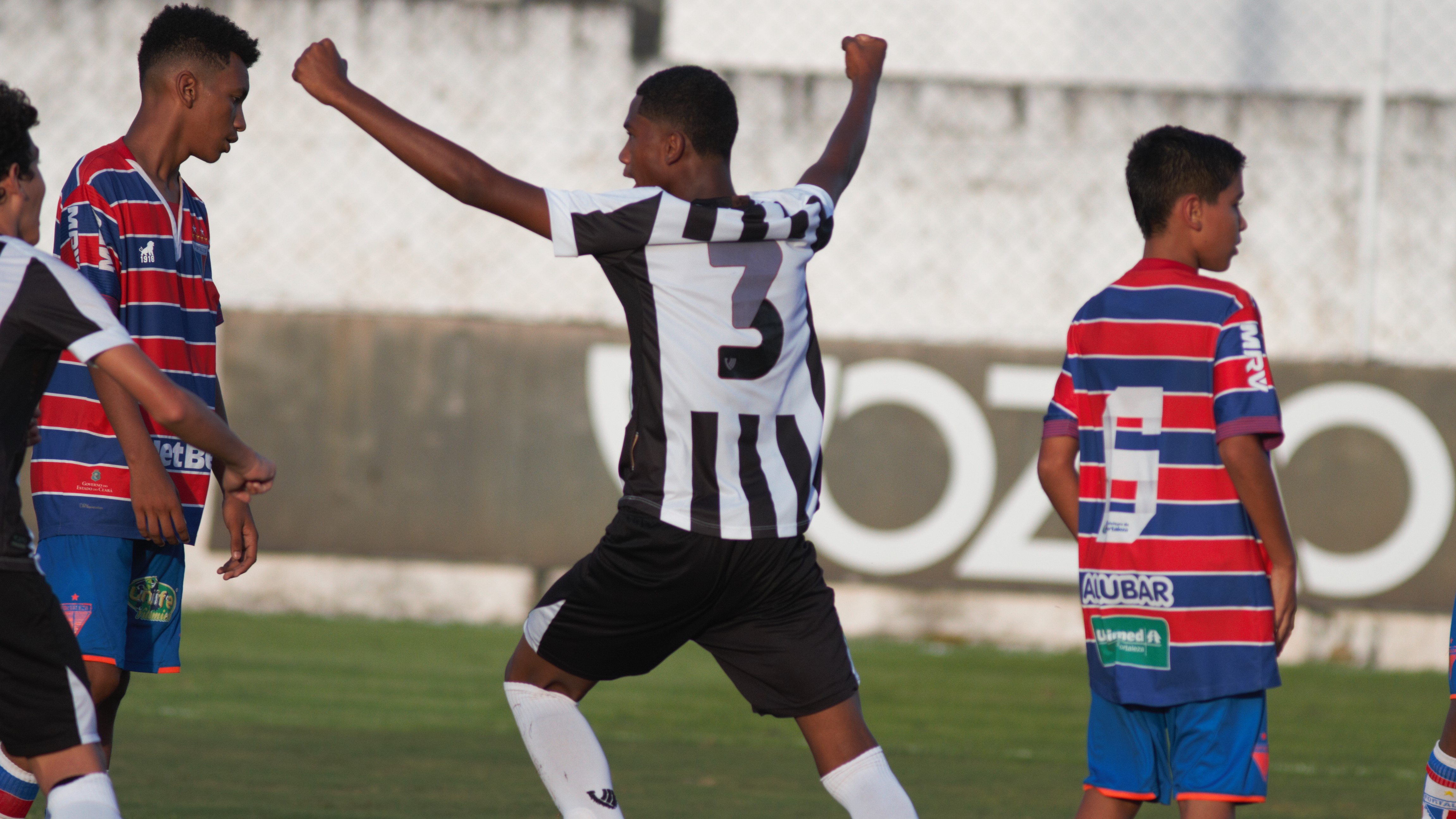 Base: Com gol do zagueiro Caio, Ceará vence o primeiro Clássico-Rei Sub-13 do ano