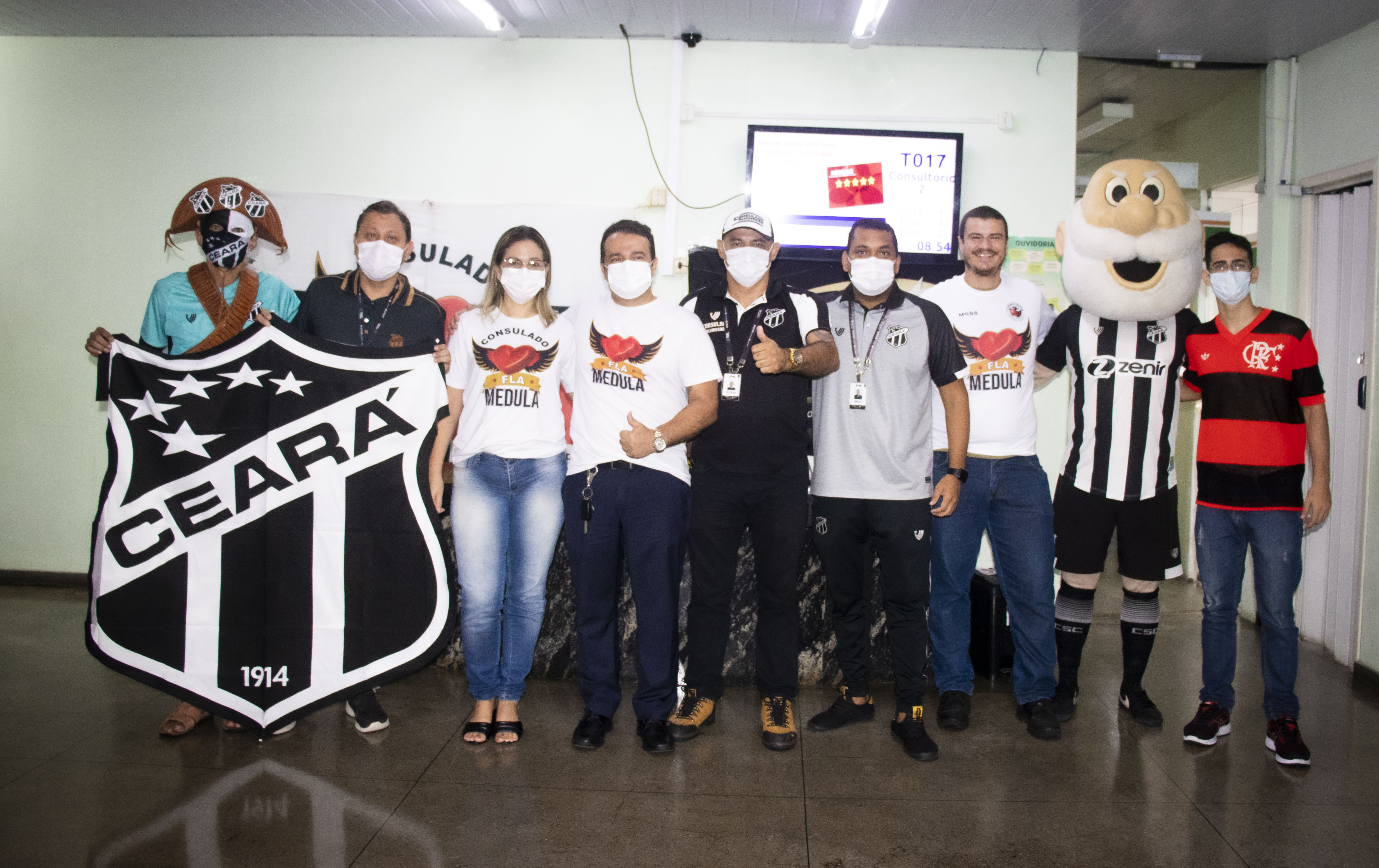 Ceará 2000 e Consulado Alvinegro realizam campanha de doação de sangue em parceria com a Fla Medula