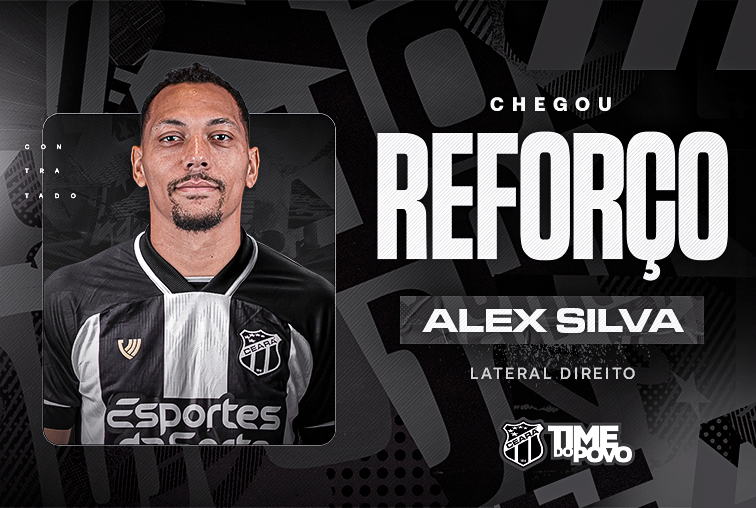 Contratação: Alex Silva é o primeiro reforço do Ceará para 2026