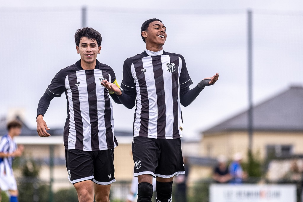 Sub-17: Ceará vence Porto por 2 a 0 e avança à semifinal do Festival D’Armor