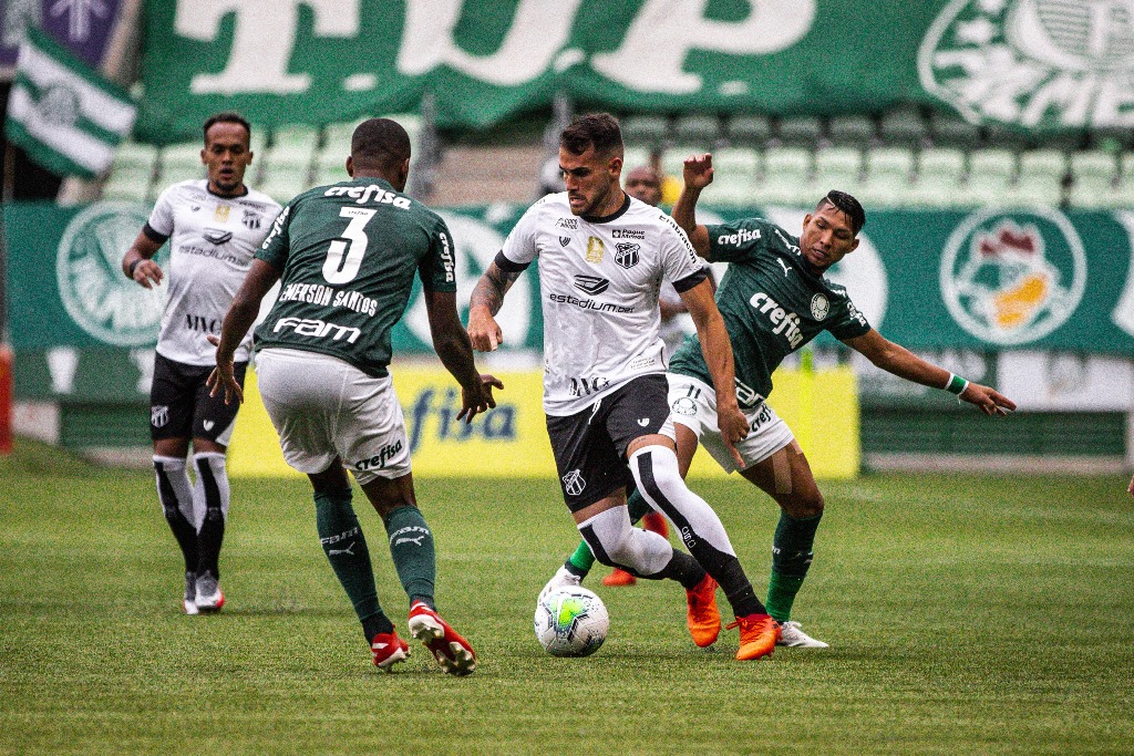 Copa do Brasil: Pelo segundo jogo das quartas de final, Ceará encara o Palmeiras, na Arena Vozão