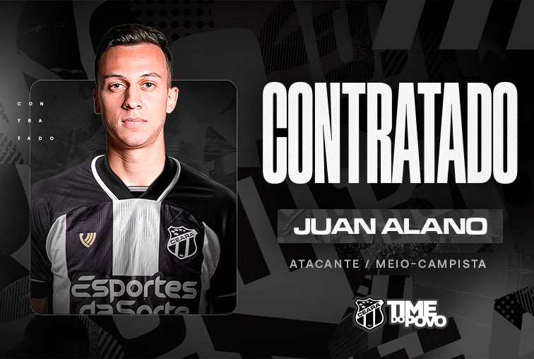 Contratação: Juan Alano é o novo reforço para o setor ofensivo alvinegro