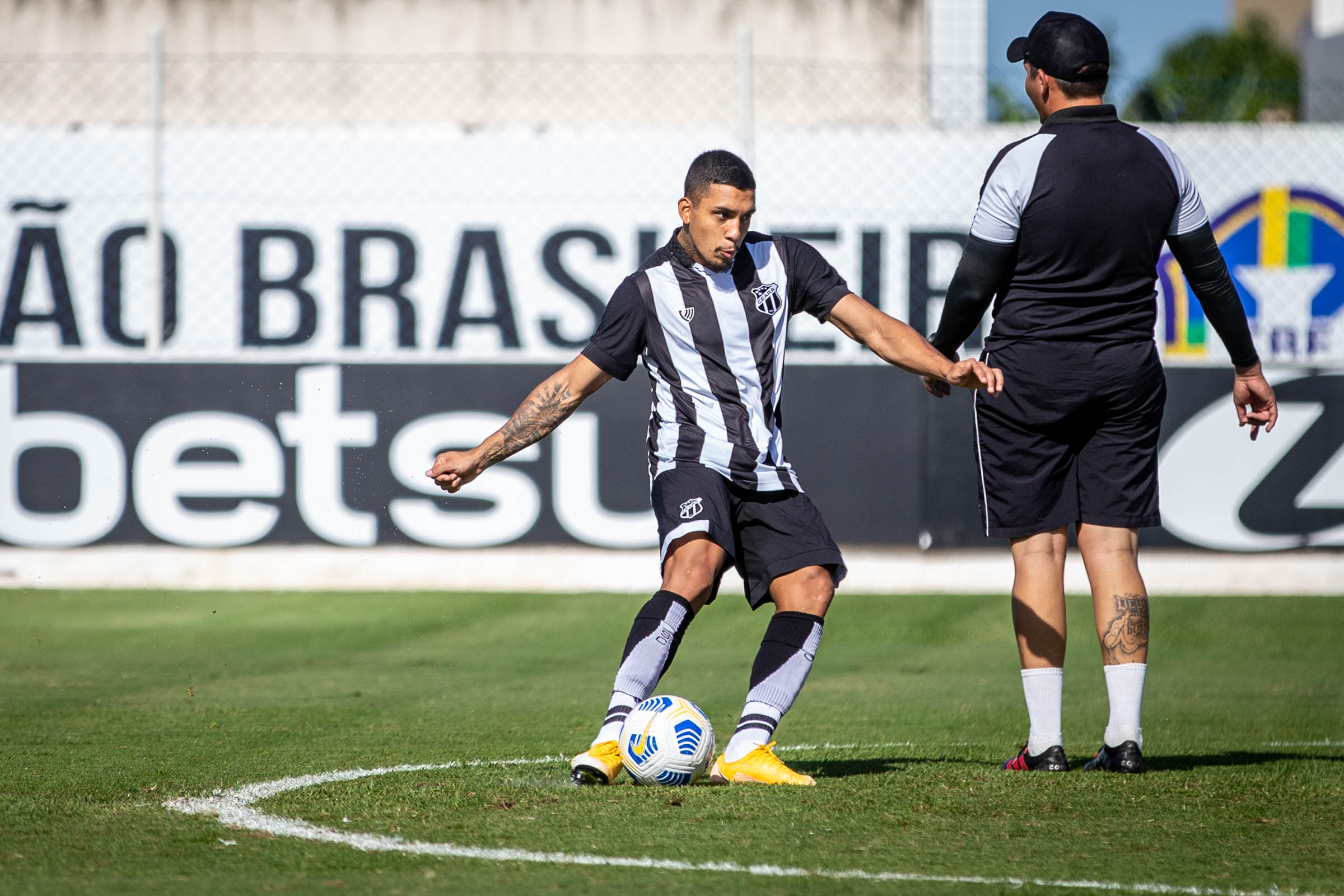Aspirantes: Ceará segue agenda de treinos visando jogo contra o Grêmio pela segunda fase do Brasileirão