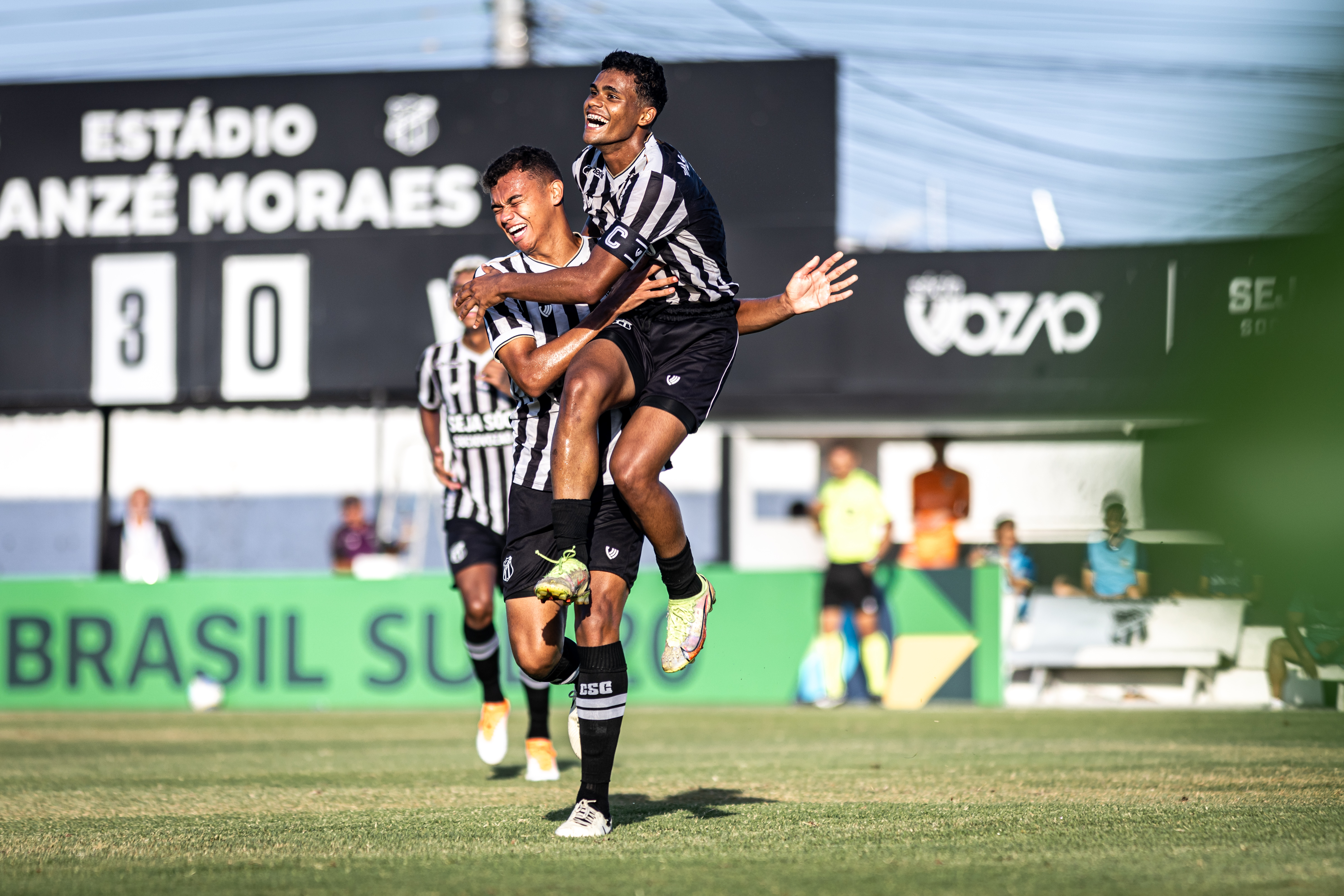 Sub-20: Ceará aplica 5 a 0 no Serra Branca/PB e avança às oitavas de final da Copa do Brasil