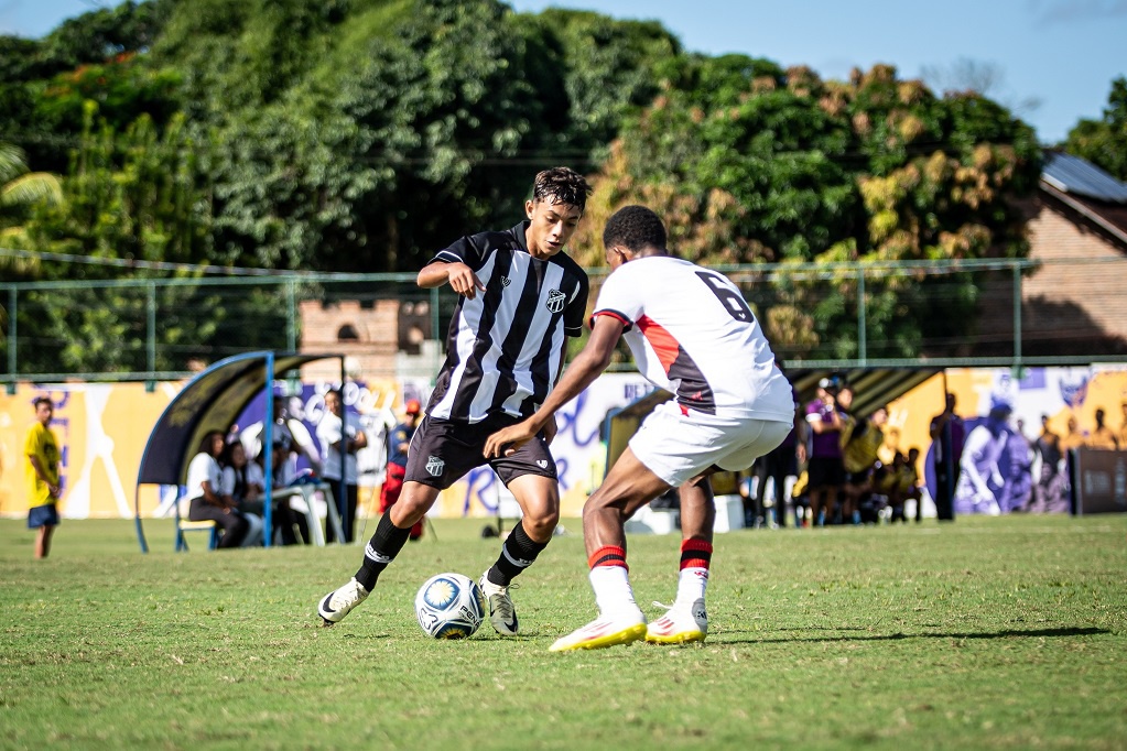 Sub-15: Pela Nordestinho, Ceará batalha até o fim, mas é superado por Vitória pelo placar 1 x 0