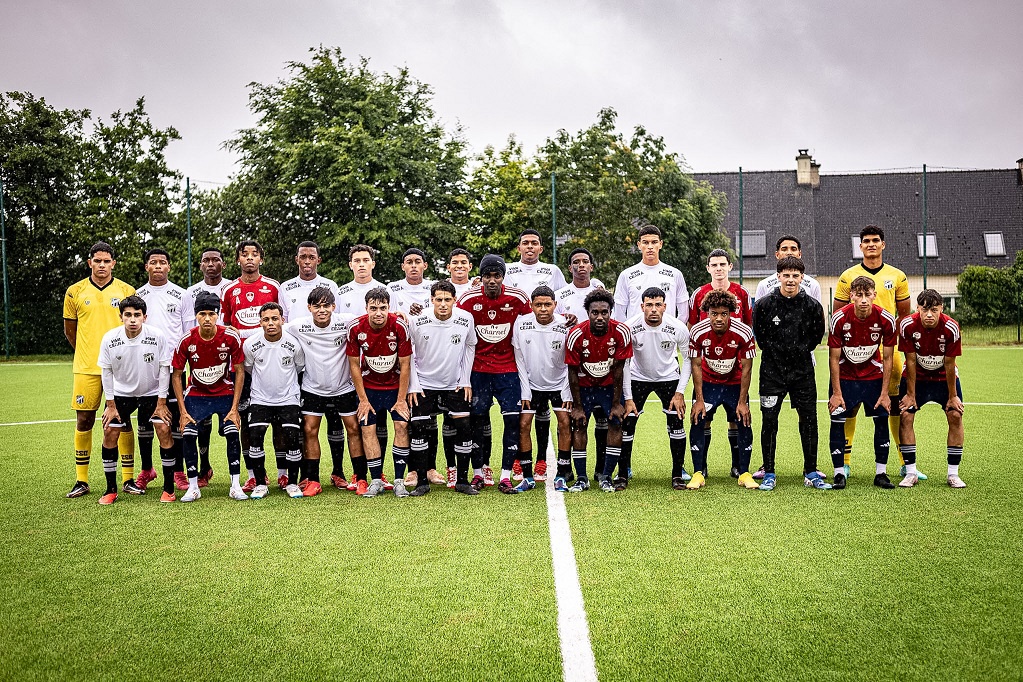 Sub-17: Na França, base do Ceará realiza primeiro amistoso internacional