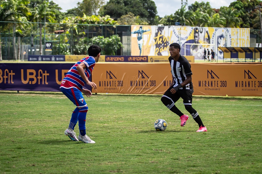Sub-16: Em Clássico-Rei na Copa Nordestinho, Ceará empata com rival em 1 a 1 pela penúltima rodada