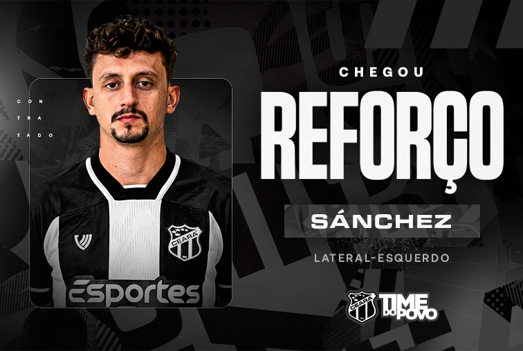 Contratação: Ceará acerta o retorno do lateral-esquerdo Sanchez