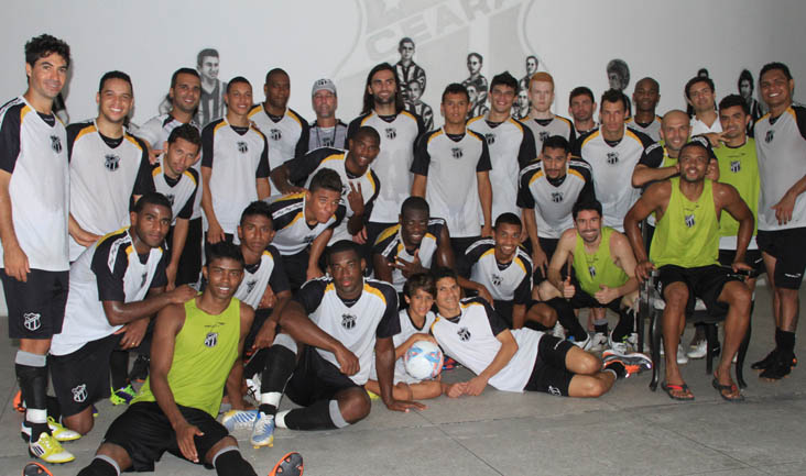 Centro Cultural recebeu a visita do grupo alvinegro nesta sexta-feira