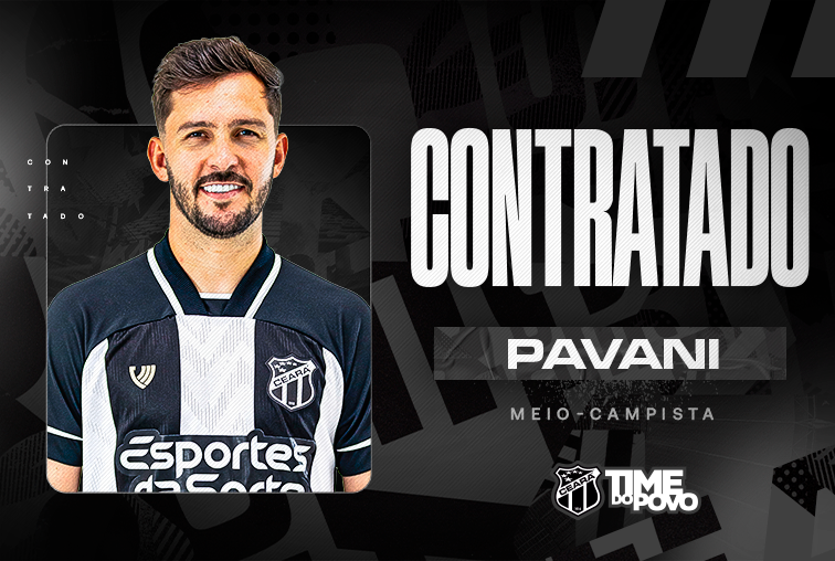 Contratação: Giovanni Pavani é mais um reforço do Ceará para a sequência da temporada 2026