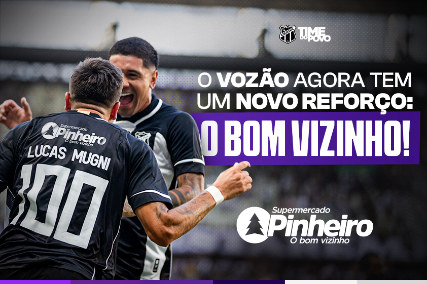 Comercial: Supermercado Pinheiro fecha parceria com o Mais Querido e é o novo patrocinador alvinegro