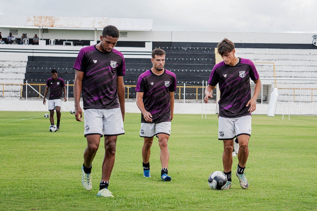 Sub-17: Elenco alvinegro realiza o quarto treino visando o duelo diante do Atlético Cearense pelo Estadual